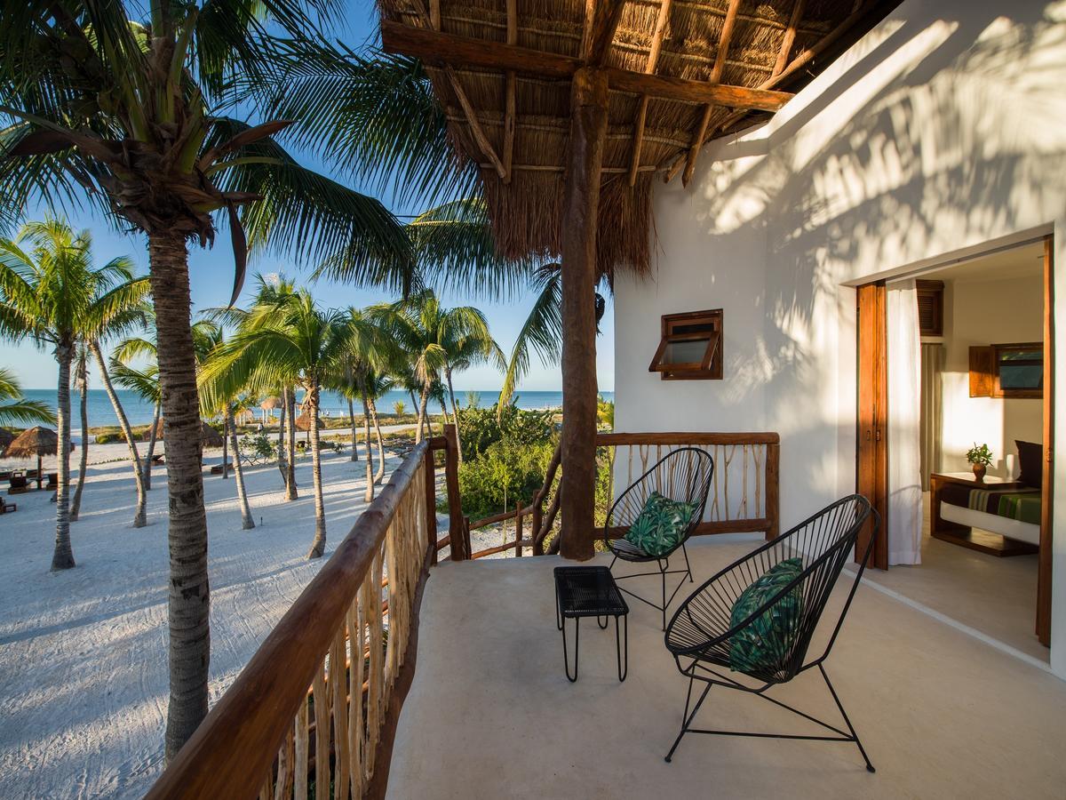 Villas Hm Palapas Del Mar Isla Holbox Екстер'єр фото