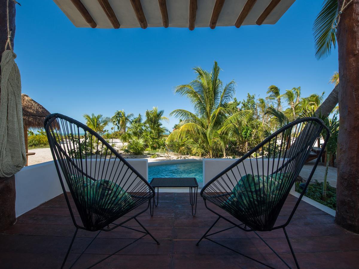 Villas Hm Palapas Del Mar Isla Holbox Екстер'єр фото