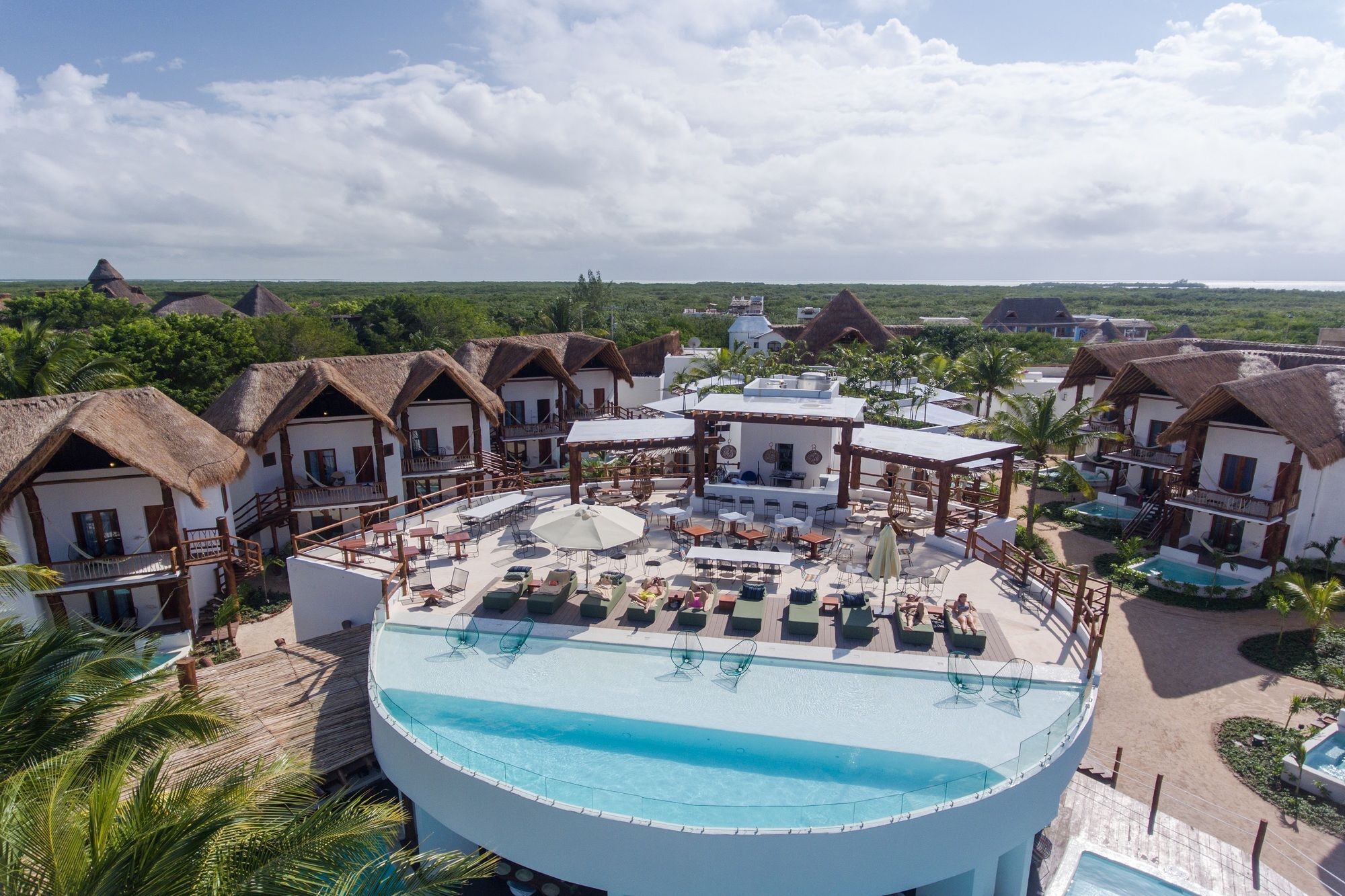 Villas Hm Palapas Del Mar Isla Holbox Екстер'єр фото