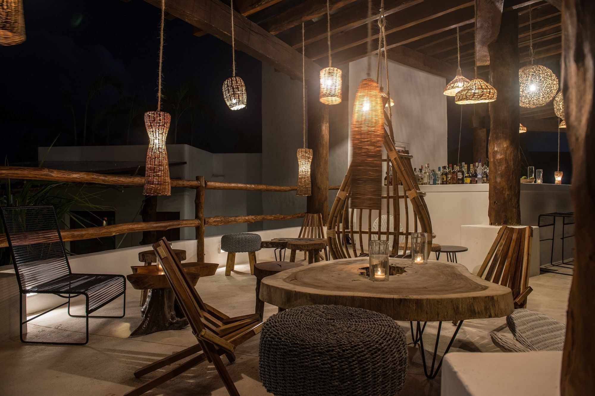 Villas Hm Palapas Del Mar Isla Holbox Екстер'єр фото