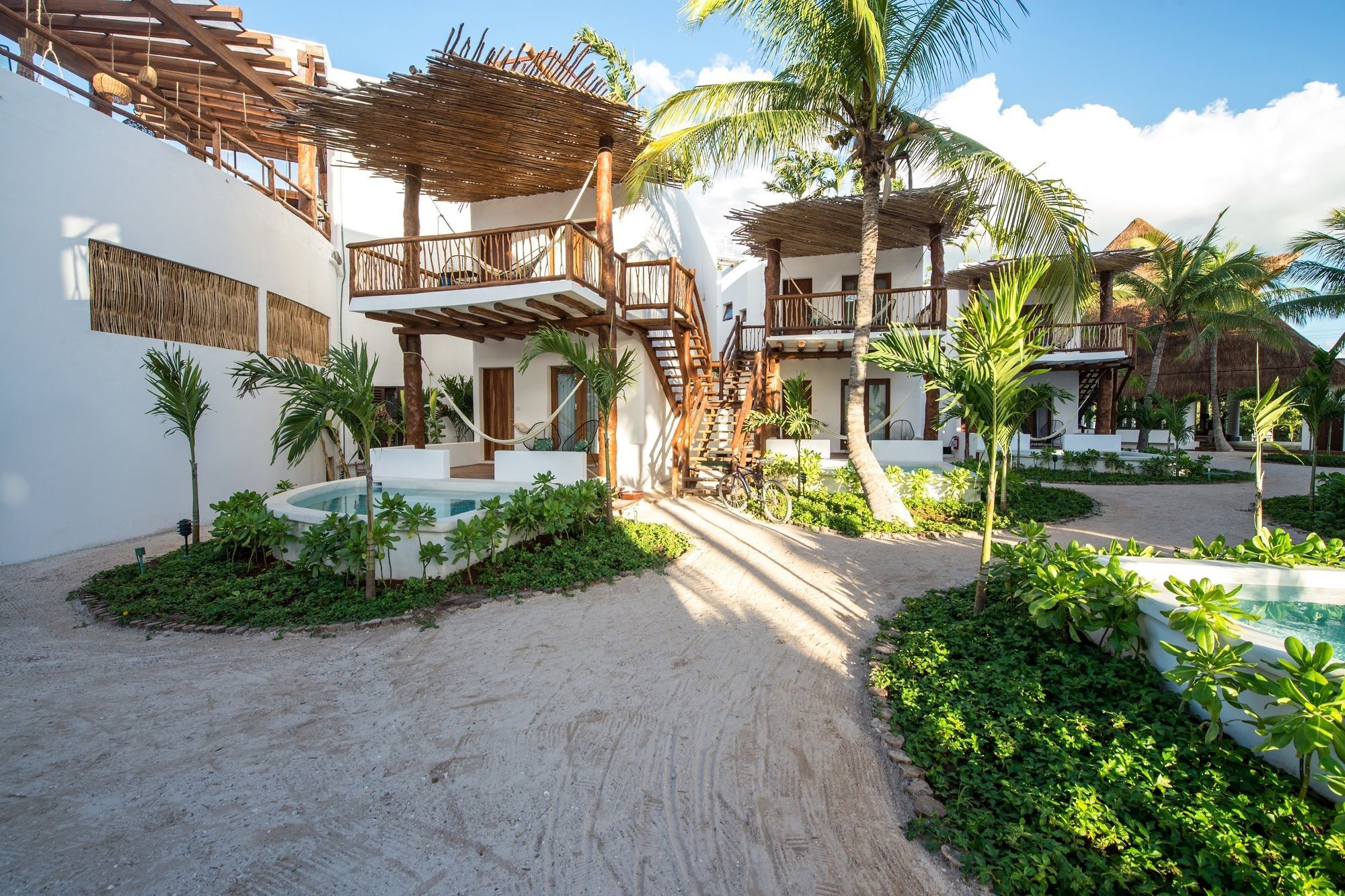 Villas Hm Palapas Del Mar Isla Holbox Екстер'єр фото