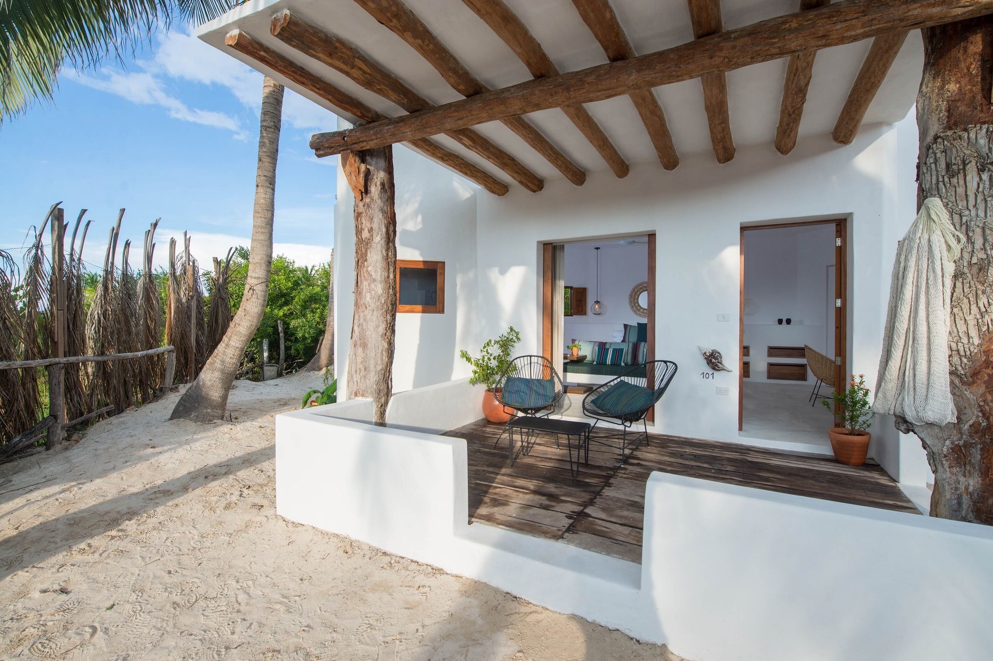 Villas Hm Palapas Del Mar Isla Holbox Екстер'єр фото