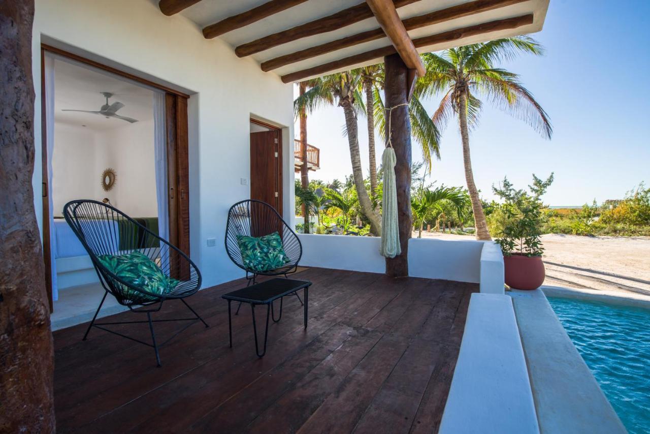 Villas Hm Palapas Del Mar Isla Holbox Екстер'єр фото